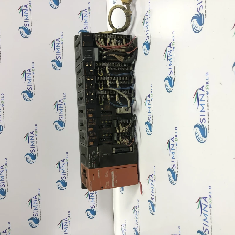 Mitsubishi MELSEC A Series PLC A2USHCPU-S1 Rack with A1S62PN Power Supply I/O Modules thumbnail 2